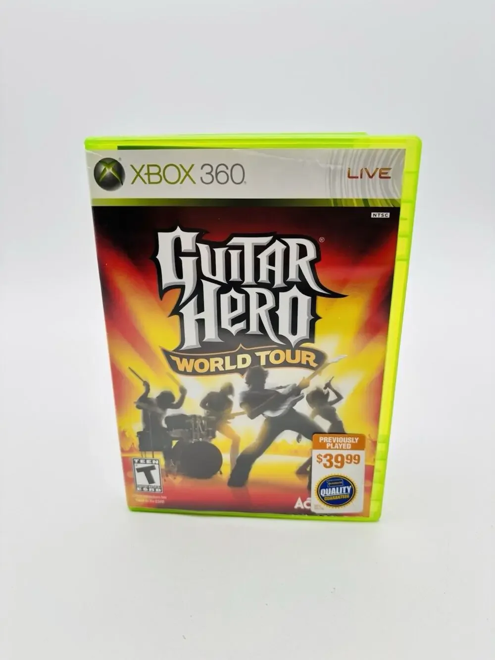 Guitar Hero World Tour - Microsoft Xbox 360 - Complete Tested Works CIB VG Cond
